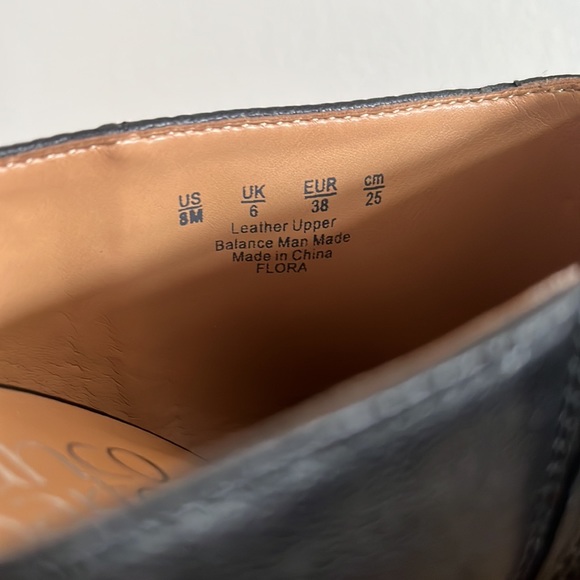 Franco Sarto leather Heeled Sandal 8M - Picture 6 of 8